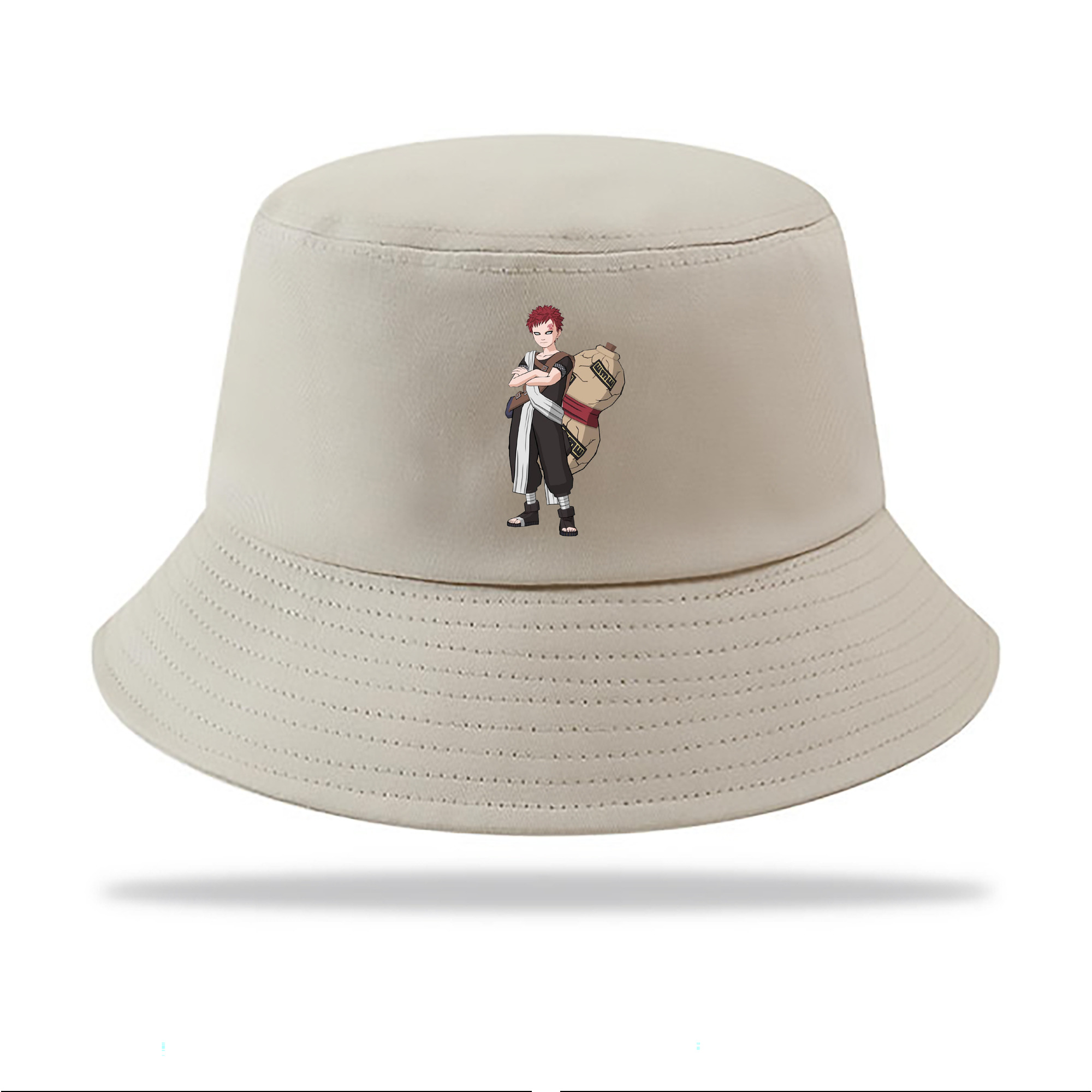 （画像用） NARUTO -ナルト- ガアラ Gaara アウトドア日除けバケットハット